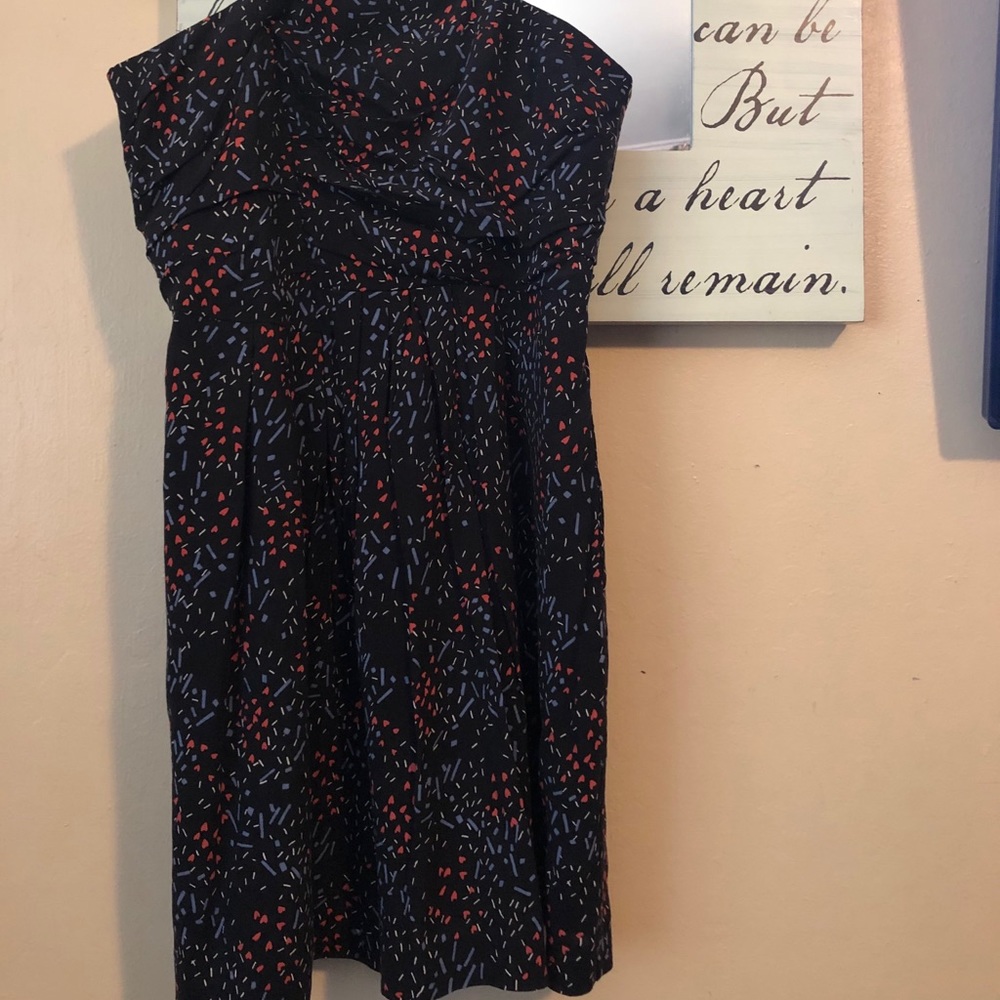 Size 8. BCBG. Strapless short dress.